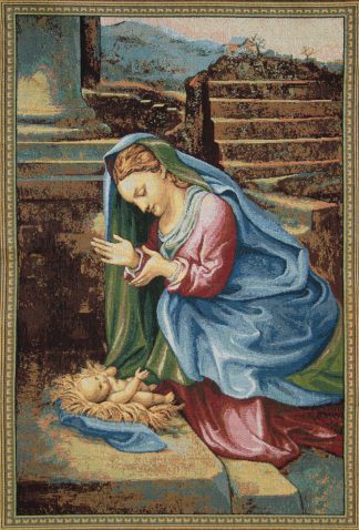Z563–65×53-33×25-Madonna-che-adora-il-bambino